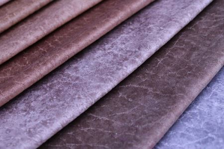 Lim Embossed Velvet Sofa Cover Fabric